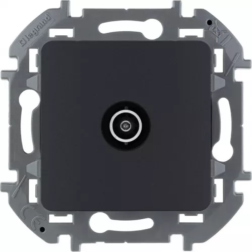 Механизм розетки оконечной TV Inspiria 10дБ 5-862мГц антрацит Leg 673873 Механизм розетки оконечной TV Inspiria 10дБ 5-862мГц антрацит Leg 673873