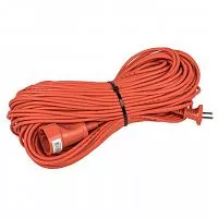 Удлинитель 1х50м без заземл. 10А "Зевс 2.0" 2.3кВт ПВС 2х0.75 PROxima EKF USB02-10-275-1-50