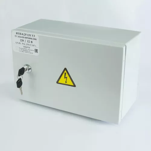 Ящик с понижающим трансформатором ЯТП 0.25 220/36В (3 авт. выкл.) IP54 Кострома ОС0000016261 фото 3