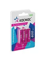 Аккумулятор AAA/R03 NI-MN 600мА.ч BP-4 (блист.4шт) КОСМОС KOCR03NIMH600mAh4BL
