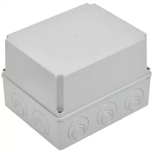 Коробка распаячная ОП 240х195х165 IP55 КМ41274 RAL7035 IEK UKO10-240-195-165-K41-55 фото 3