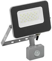 Прожектор СДО 07-20Д LED 20Вт IP44 6500К с датчиком движ. сер. IEK LPDO702-20-K03
