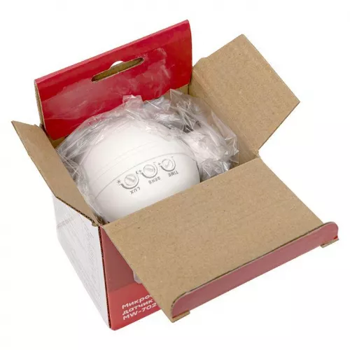 Датчик движения микроволновый MW-702 1200Вт 180гр. до 15м IP44 бел. PROxima EKF dd-mw-702 фото 6