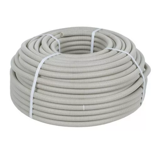 Труба гофрированная ПВХ d20мм с протяжкой (уп.10м) Plast PROxima EKF tg-z-20-10m Труба гофрированная ПВХ d20мм с протяжкой (уп.10м) Plast PROxima EKF tg-z-20-10m