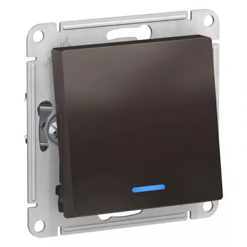 Механизм переключателя проходного 1-кл. СП AtlasDesign 10А IP20 (сх. 6а) 10AX с подсветкой мокко SchE ATN000663 Механизм переключателя проходного 1-кл. СП AtlasDesign 10А IP20 (сх. 6а) 10AX с подсветкой мокко SchE ATN000663