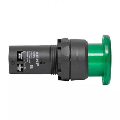 Кнопка SW2C-MD гриб зел. 24В EKF sw2c-md-gg-24 фото 7