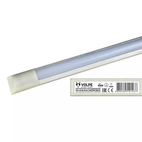 ULO-Q148 AL60-18W/DW WHITE Светильник светодиодный накладной. Дневной свет(6500K). Корпус белый. ТМ Volpe.