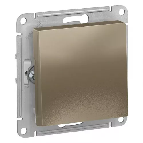 Механизм выключателя 1-кл. СП AtlasDesign 10А IP20 (сх. 1) 10AX шампань SchE ATN000511 Механизм выключателя 1-кл. СП AtlasDesign 10А IP20 (сх. 1) 10AX шампань SchE ATN000511