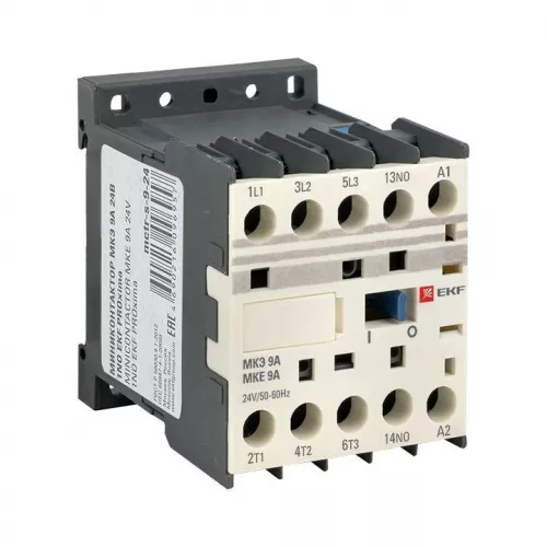 Миниконтактор МКЭ 9А 24В 1NO PROxima EKF Mctr-s-9-24 Миниконтактор МКЭ 9А 24В 1NO PROxima EKF Mctr-s-9-24