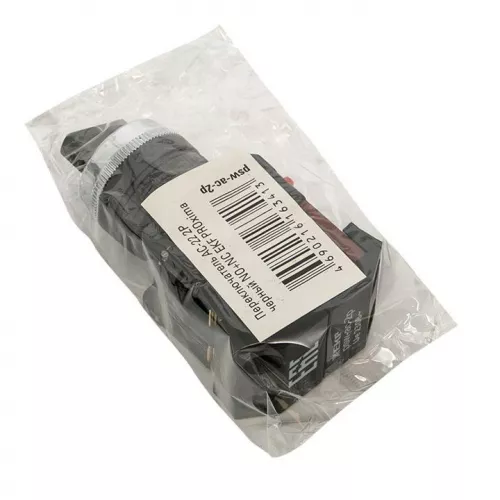 Переключатель  АС-22 2P черн. NO+NC PROxima EKF psw-ac-2p фото 3