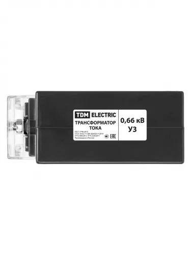 Трансформатор тока измерительный ТТН  40/400/5- 5VA/0,5S-Р TDM фото 6