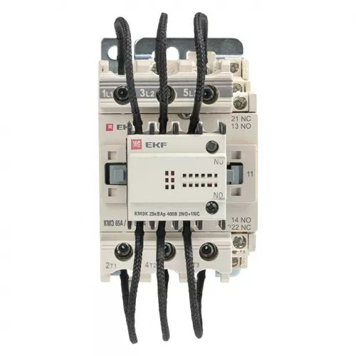 Контактор для конденсатора КМЭК 25квар 400В 2NО+1NC PROxima EKF ctrk-s-63-25-400 фото 2 Контактор для конденсатора КМЭК 25квар 400В 2NО+1NC PROxima EKF ctrk-s-63-25-400 фото 2