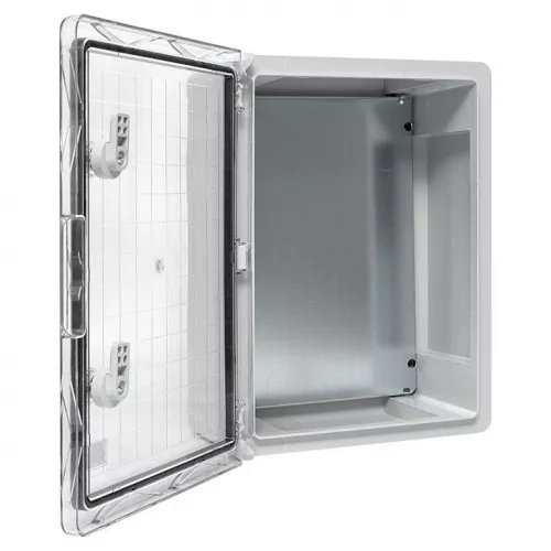Бокс пластиковый с монтажной платой 400х300х170 IP65 прозр. дверь PROxima EKF PBT65MP003 фото 2