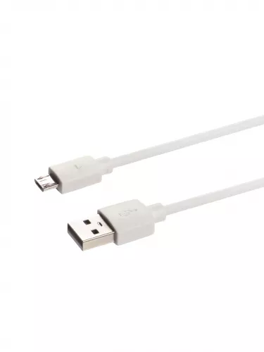 Дата-кабель, ДК 4, USB - micro USB, 1 м, белый, TDM фото 3 Дата-кабель, ДК 4, USB - micro USB, 1 м, белый, TDM фото 3