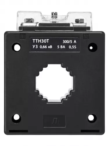 Трансформатор тока измерительный ТТН  30T/300/5- 5VA/0,5S-Р TDM фото 4