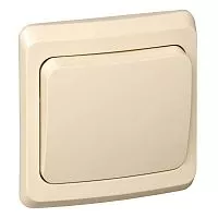 Переключатель 1-кл. СП Этюд 10А IP20 крем. SchE BC10-004K