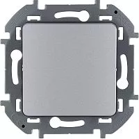 Механизм переключателя промежуточного 1-кл. Inspiria 10А IP20 250В 10AX винт. клеммы алюм. Leg 673682