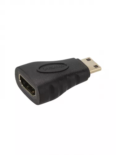 Переходник "АВП 2" штекер mini HDMI- гнездо HDMI, позолоченные контакты, TDM фото 3