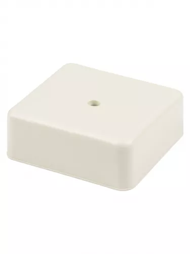 Коробка распаячная КР 75х75х28 ОП, сл. кость, IP40, инд. штрихкод TDM фото 2