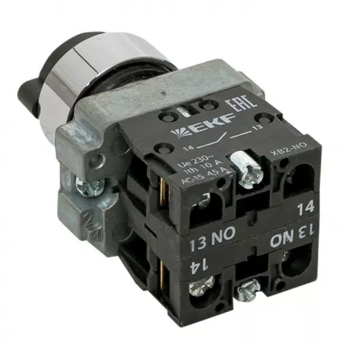 Переключатель BG33 3P с замком (не возврат.) EKF xb2-bg33 фото 5