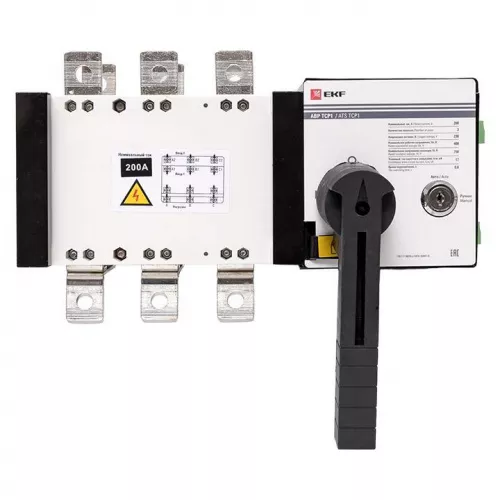 Устройство АВР ТСР1 3п 200А 230В PROxima EKF ats-tsr1-200A-3p-pro фото 14