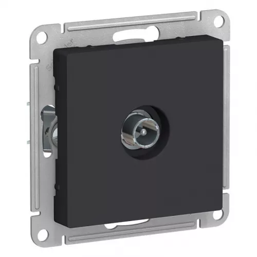 Механизм розетки TV оконечной AtlasDesign 1DB карбон SchE ATN001091 Механизм розетки TV оконечной AtlasDesign 1DB карбон SchE ATN001091