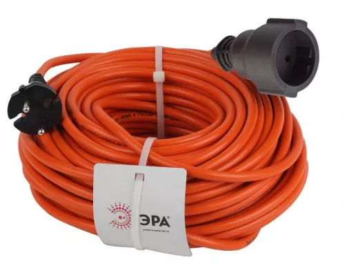Удлинитель силовой UPx-1-2x1-30m-IP44 в бухте б/з 30м 1гнездо ПВС 2х1 Эра Б0046807