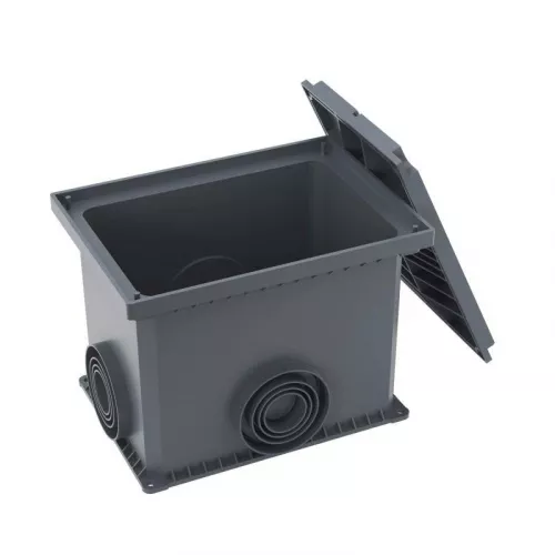Колодец смотр. 335х240х255 с крыш. для двуст. труб DKC 025002 фото 2 Колодец смотр. 335х240х255 с крыш. для двуст. труб DKC 025002 фото 2
