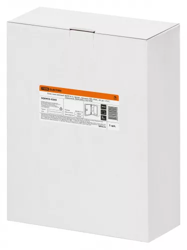 Бокс пластиковый ЩМП-0-3, прозр., крышка ABS, IP65, -45 до +75 С, навесной, (400x300x170) TDM фото 7