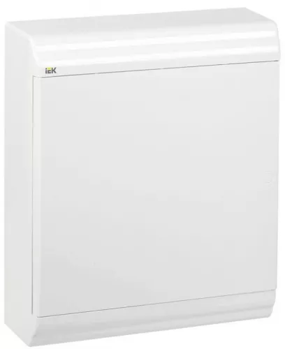 Бокс ЩРН-П-24 мод. навесной пластик IP41 PRIME бел. дверь IEK MKP82-N-24-WD-41-10