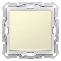 Механизм выключателя 1-кл. СП Sedna 10А IP44 (сх. 1) 250В беж. SchE SDN0100347