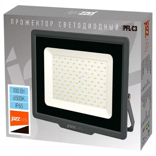 Прожектор PFL-C3 100Вт 6500К IP65 JazzWay 5023628 фото 5