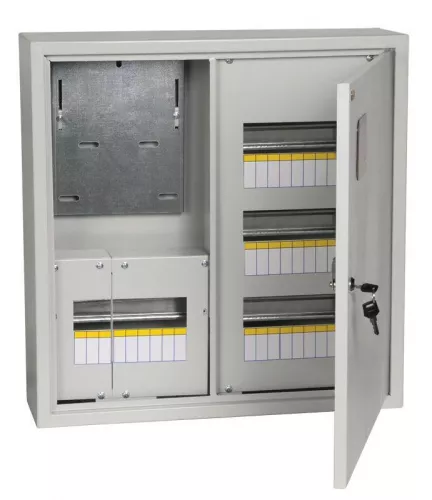 Корпус металлический ЩУРн-3/36зо-1 36 УХЛ3 IP31 IEK MKM32-N-36-31-ZO Корпус металлический ЩУРн-3/36зо-1 36 УХЛ3 IP31 IEK MKM32-N-36-31-ZO