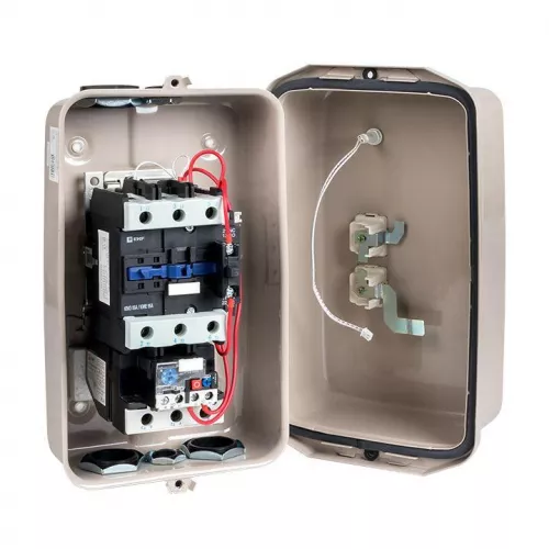 Пускатель магнитный КМЭ 95А 230В с РТЭ и индикатором PROxima в корп. IP65 EKF ctrp-r-95-230v-led фото 5