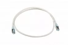 Патч-корд PC-LPM-STP-RJ45-RJ45-C6-1M-LSZH-GY F/UTP экран. кат.6 LSZH 1м сер. Hyperline 42373