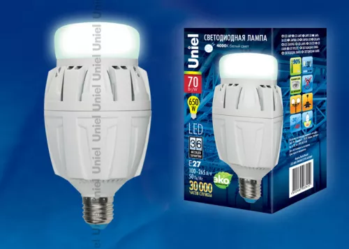 LED-M88-70W/NW/E27/FR ALV01WH картон