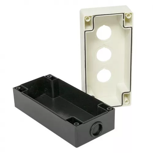 Корпус КП 103 3 кнопки белый EKF cpb-103-w фото 7 Корпус КП 103 3 кнопки белый EKF cpb-103-w фото 7