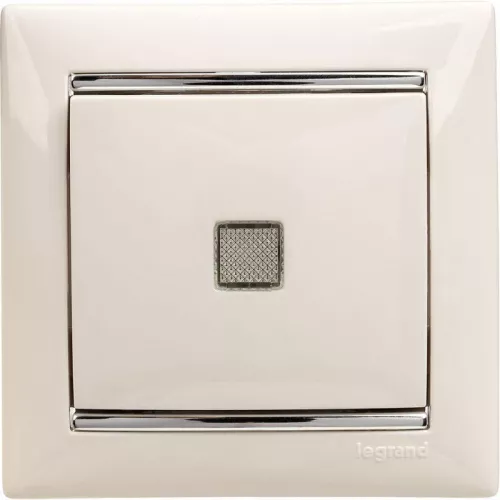 Механизм выключателя 1-кл. СП Valena 10А IP31 250В с зел. индикацией бел. Leg 774410 фото 13