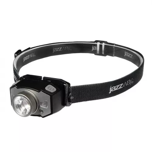 Фонарь налобный AccuH1-L5WZ-bk zoom 5Вт LED + 2хRED SMD IP54 аккумулятор 800мА.ч 5 режимов: 100проц. 180лм 3.5ч/50проц. 110лм 5.5ч/30проц. 65лм 15ч/красн. 28ч/мигающ. красн. 12ч управл. жестами черн./сер. JazzWay 5036642 Фонарь налобный AccuH1-L5WZ-bk zoom 5Вт LED + 2хRED SMD IP54 аккумулятор 800мА.ч 5 режимов: 100проц. 180лм 3.5ч/50проц. 110лм 5.5ч/30проц. 65лм 15ч/красн. 28ч/мигающ. красн. 12ч управл. жестами черн./сер. JazzWay 5036642