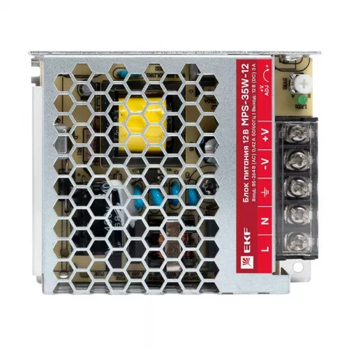 Блок питания 12В MPS-35W-12 PROxima EKF mps-35w-12 фото 3