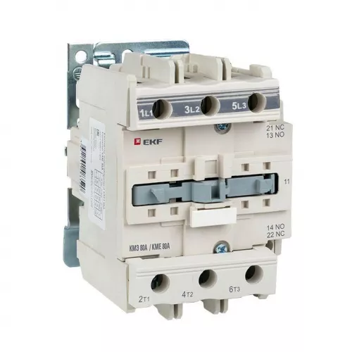 Контактор КМЭ 80А 380В NO+NC EKF ctr-s-80-380 фото 8