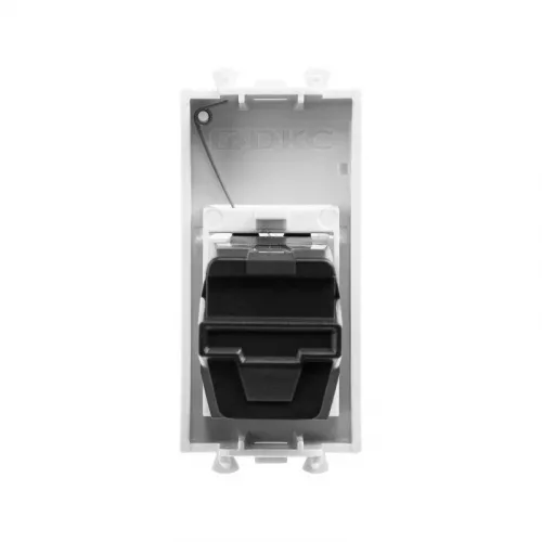 Розетка USB 2.0 1мод. Avanti "Белое облако"модульная тип А-А DKC 4400401 фото 3