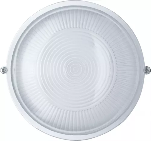 Светильник ЛОН 94 802 NBL-R1-60-E27/WH 1х60Вт E27 IP54 (аналог НПБ 1301 бел. круг 60Вт) Navigator 94802