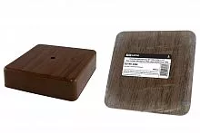 Коробка распаячная КР 100х100х29 ОП бук, с клем. колодкой, IP40, инд. штрихкод TDM