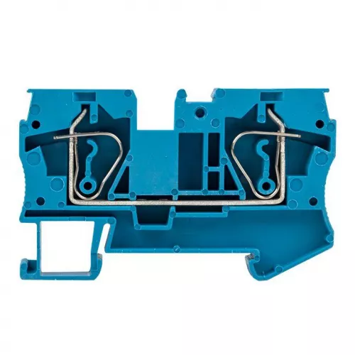 Колодка клеммная JXB-ST-6 57А самозажимная син. EKF plc-jxb-st-6-blue фото 2