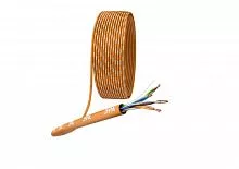 Кабель витая пара U/UTP 4х2х24 AWG Cat5e CU нг(А) HF (уп.305м) ЭРА Б0044430