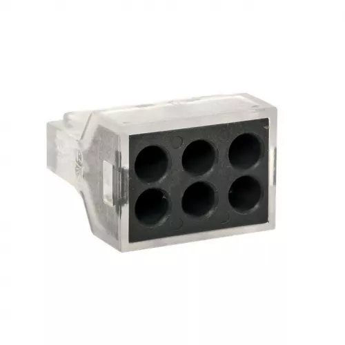 Клемма СМК-106 6 отверстий 1.0-2.5кв.мм (уп.50шт) PROxima EKF plc-smk-106 Клемма СМК-106 6 отверстий 1.0-2.5кв.мм (уп.50шт) PROxima EKF plc-smk-106