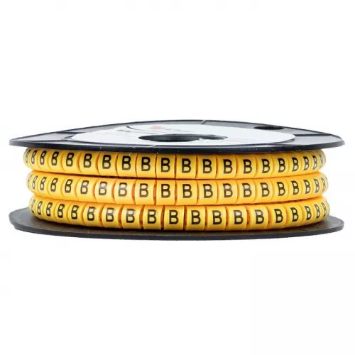 Маркер каб. 6.0кв.мм "B" (ЕС-3) (уп.350шт) EKF plc-KM-6-B фото 3
