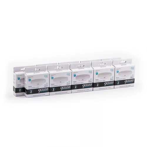 Лампа светодиодная Elementary GX53 6Вт 4100К 1/100 Gauss 83826