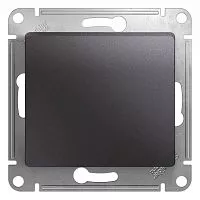 Механизм переключателя проходного 1-кл. СП Glossa 10А IP20 (сх. 6) 10AX графит SchE GSL001361